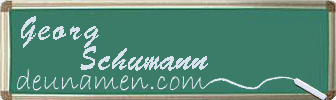 Georg Schumann Visitenkarte